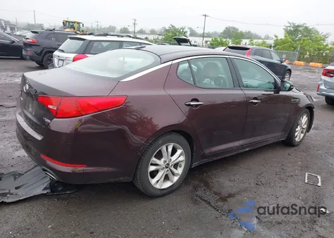 2011 Kia Optima Ex из США, поврежденный, VIN KNAGN4A71B5097005